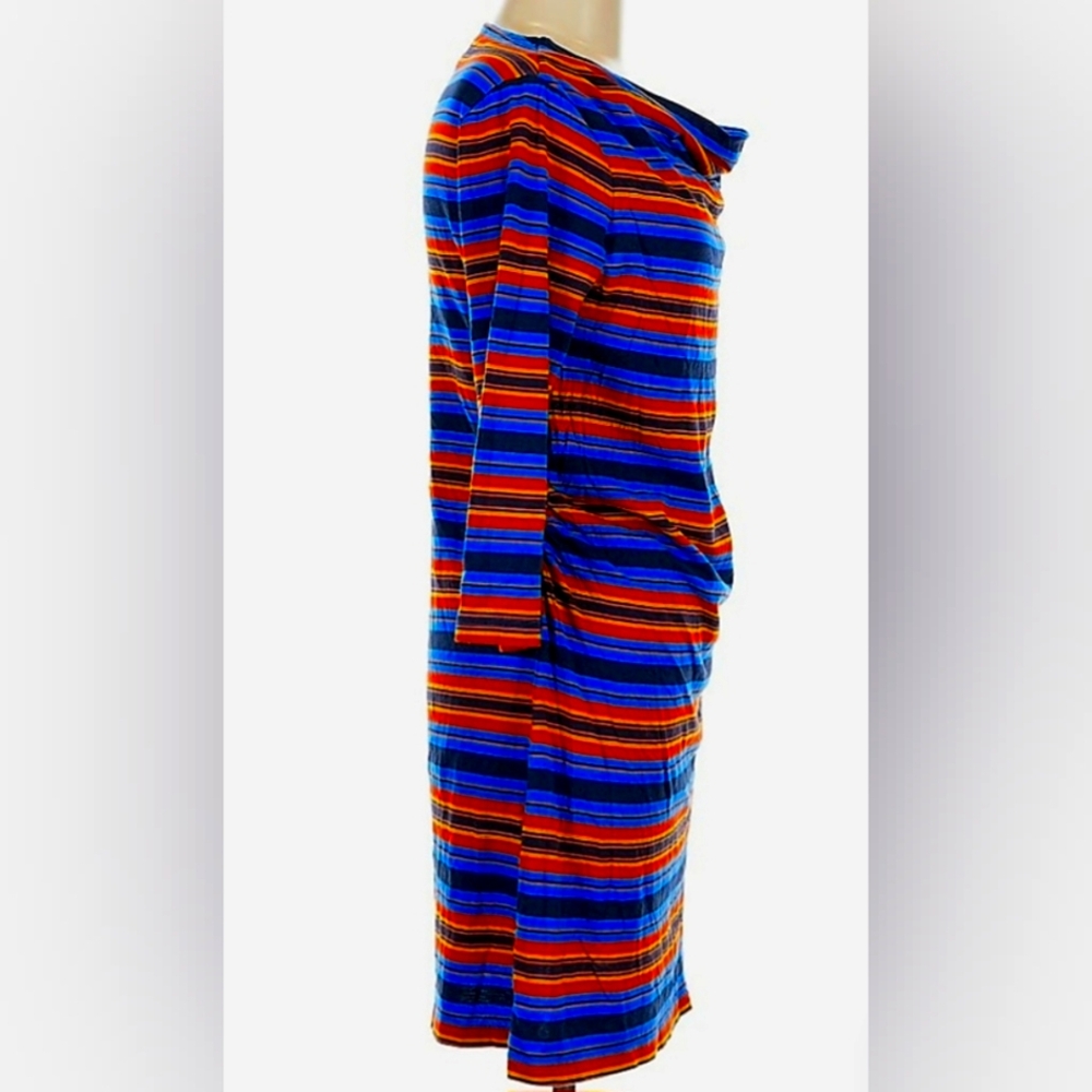Patagonia Blue and Orange Casual Midi Dress - Picture 3 of 6